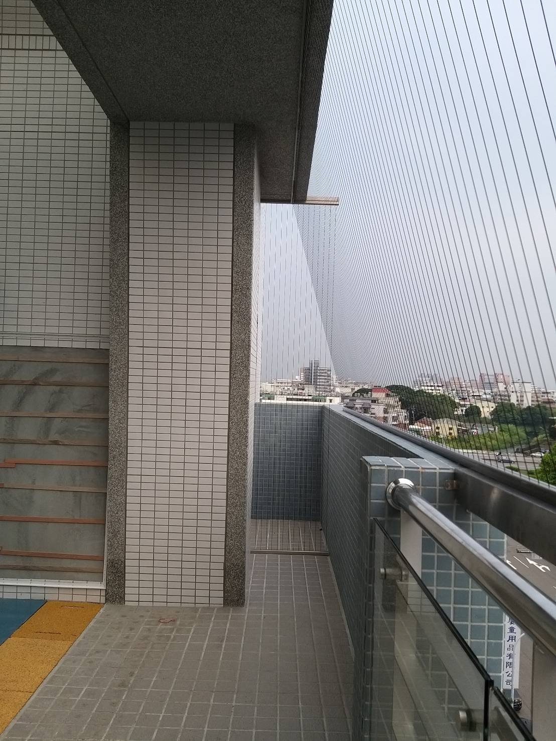 2020-03-27-台中市南區-明德中學籃球場-陽台防墜網